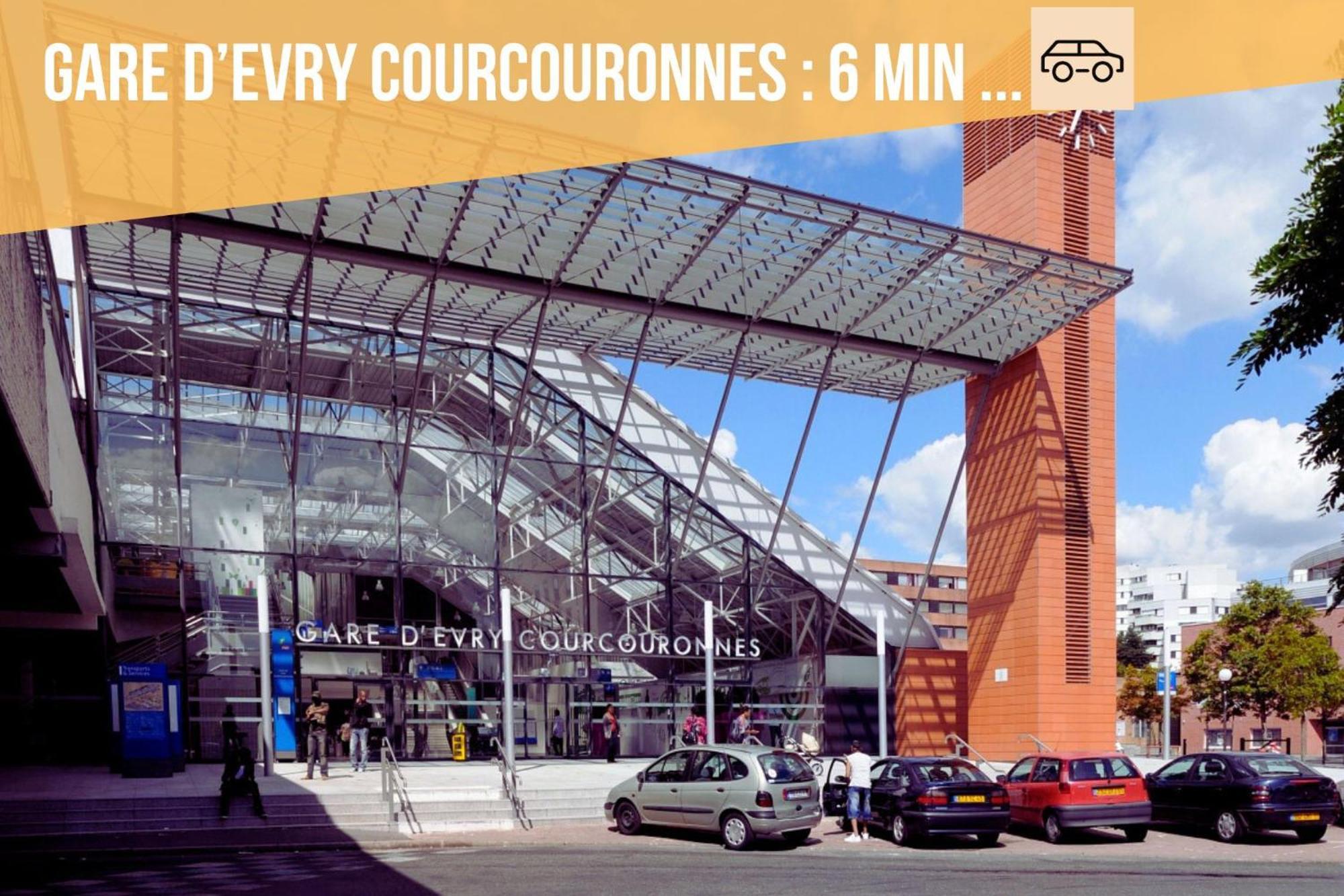 Appartement - Proche Rer - 2 Chambres & 4 Lits Double - Paris Orly Courcouronnes 외부 사진
